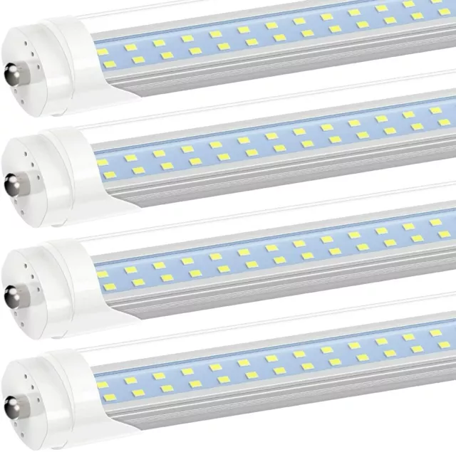 T8 8FT LED Shop Light Bulbs 45W 72W FA8 Single Pin 120W 8 Foot LED Tube Lights