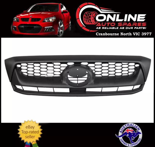 Grille GREY fit Toyota Hilux GGN/KUN/TGN Series 8/08 - 7/11 grill trim plastic