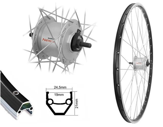 28 Zoll Vorderrad Mit Nabendynamo – Komplettrad Für Fahrräder