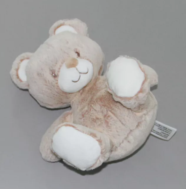 Doudou Ours Marron Beige Chine Blanc  Tex Tex Baby Etat Neuf