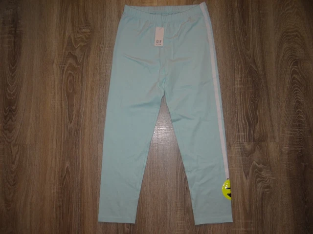 NEW Girls GAP leggings 3/4 jeggings Emoij reversible sequins size 12-13 years 15
