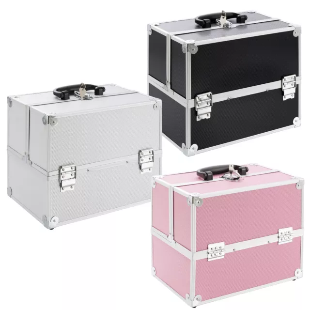 AREBOS Beauty Case Make up valigia Porta trucco - Portagioie - Multiuso