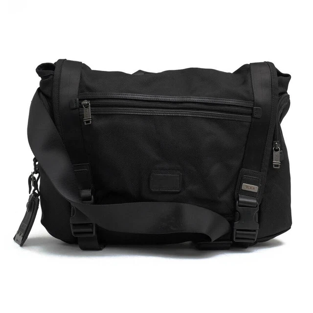 TUMI Shoulder Bag 22370DH ALPHA BRAVO Benning Deluxe Messenger #Y097