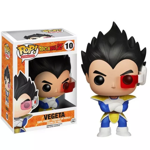 Funko Pop ! Animation Dragon Ball Z - (10) Vegeta Figure Vinyl 9Cm In Stock