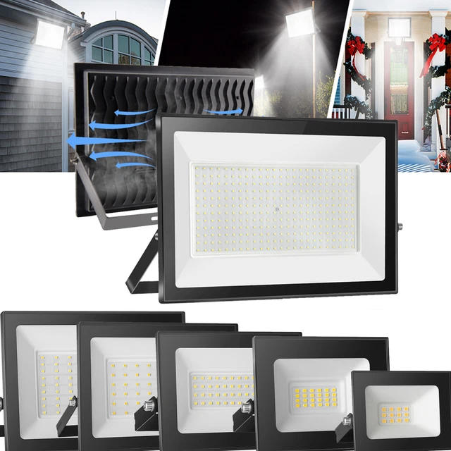 LED Fluter 10W 20W 30W 50W 70W 100W 150W 200W 300W Außen Strahler Scheinwerfer