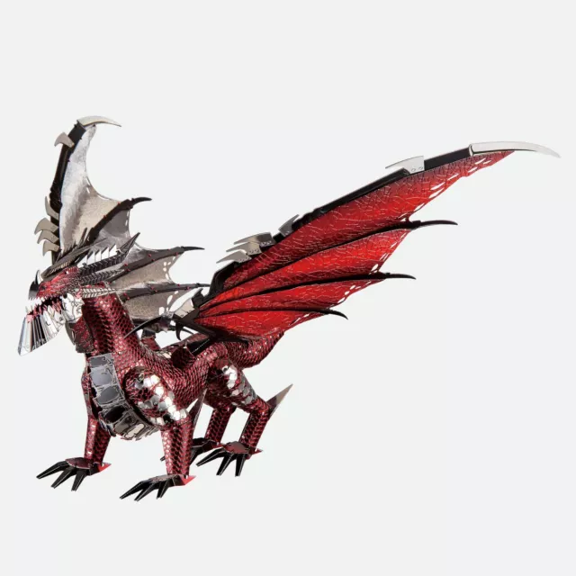 PIECECOOL The Black Dragon HP119KRS Higly Detailed Metal Model Kit No Glue107pc