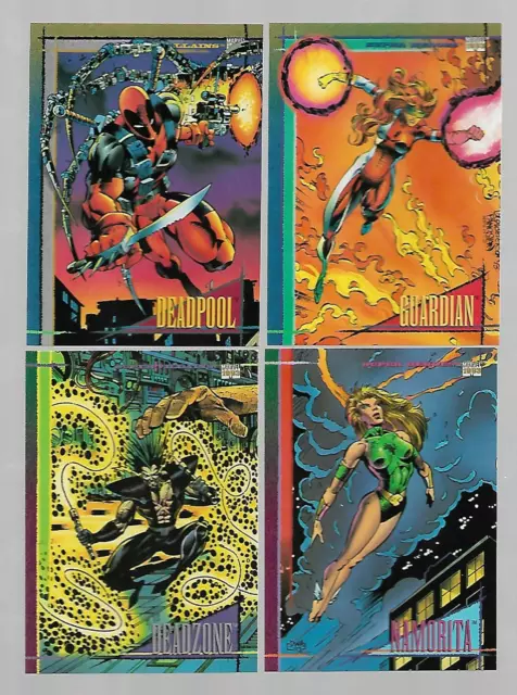 1993 Marvel Universe Series IV Skybox Trading Cards - Complete your set