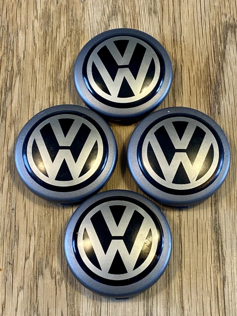 GENUINE VW WHEEL Centre Caps 60mm. Set Of 4. Part no 4B0 601 170