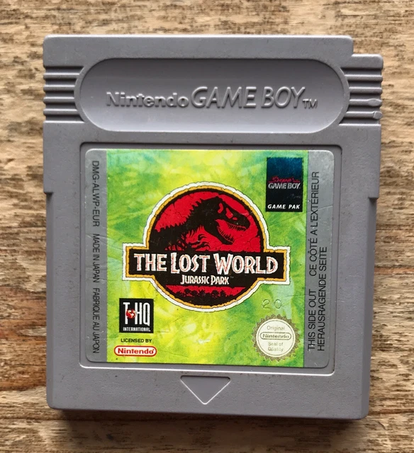 JURASSIC PARK THE Lost World Nintendo Gameboy Color Advance Game ...