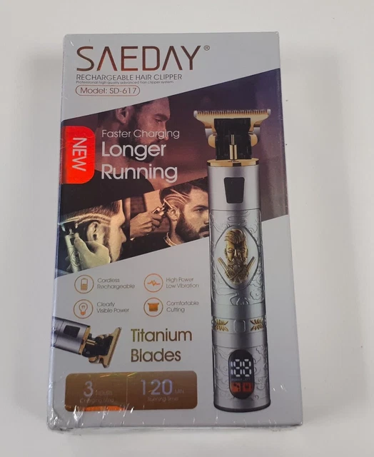 Tondeuse De Précision Rechargeable Saeday SD-615 - Couleur Or - Neuf, Fabriqué En Chine