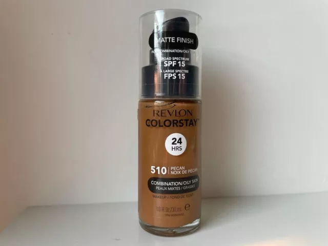 Revlon Colorstay Foundation Combination/oily Skin 510 Pecan 24 Hrs SPF15