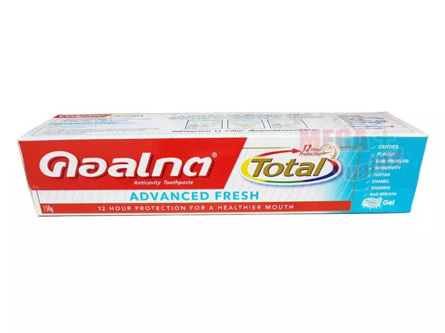 Colgate Total 12H Protection ADVANCED FRESH Toothpaste Healthy Fresh Breath 150g