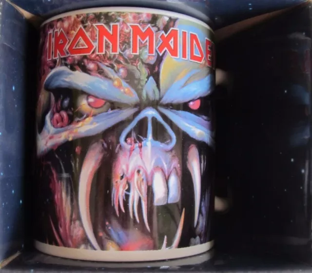 Iron Maiden The Final Frontier China Mug in presentation box **NEW**