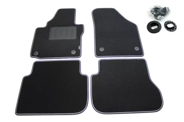 Alfombrillas Coche Moqueta para VW Caddy 5 Lugares De 2004-2022 Con 1 Puerta