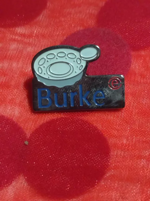 Pins Pin's Lapel Pin Badge Vintage Collection Logo Burke