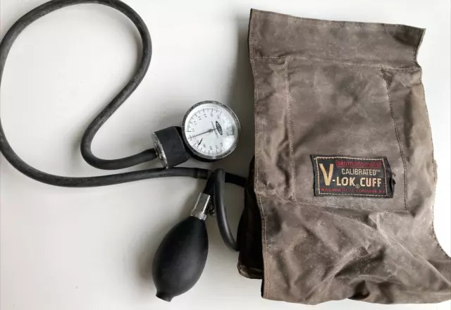 Vintage Nelkin Sphygmomanometer Blood Pressure - Japan