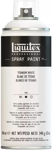 Professional Peinture Acrylique Aérosol 400 Ml Blanc De Titane