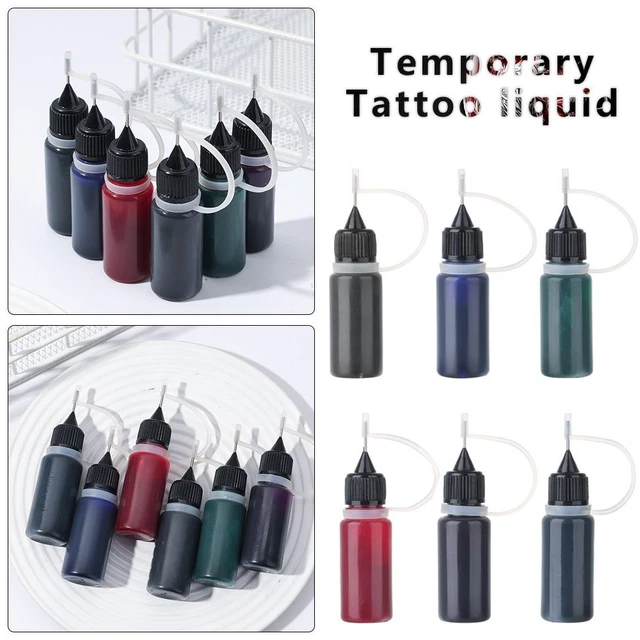 Pigmento trucco henné tatuaggio temporaneo tatuaggio inchiostro body art vernice semipermanente