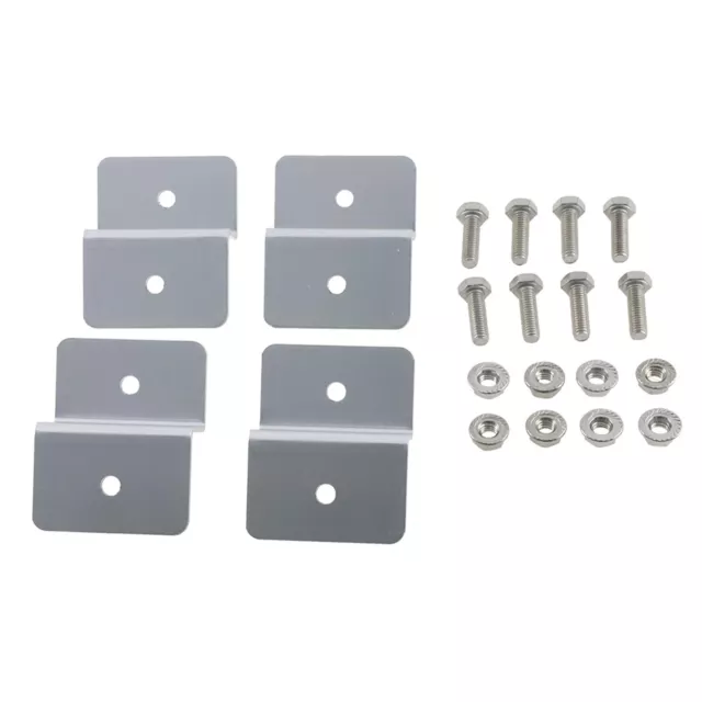 Bracket Construction Tools Aluminum Alloy Battery Panels Mounting Z Brackets