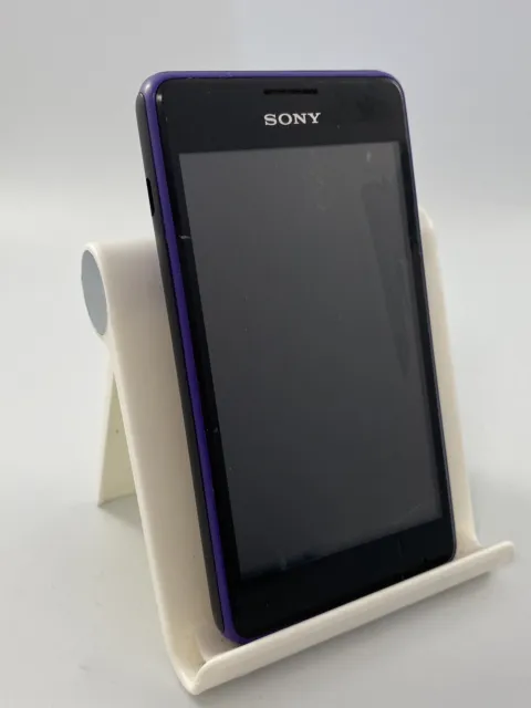 Sony Xperia E1 D2005 Purple Unlocked 4GB 4.0" 3MP 512MB RAM Android Smartphone