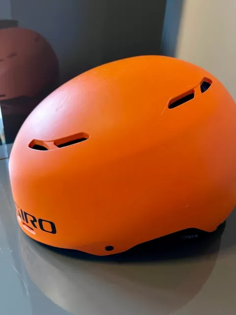 Giro Skihelm, orange, robust, Größe 59-63 cm