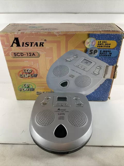 Personal CD Player Portable Aistar SCD12A - Boxed & tested