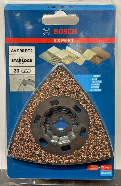 Placa de lijado Bosch EXPERT AVZ90RT2 hoja de herramientas múltiples (diámetro = 90 mm)