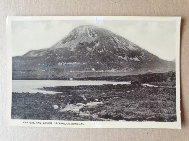 ERRIGAL & LOUGH NACUNG Co Donegal Vintage Postcard (Ireland)