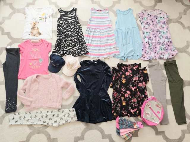 Big Clothes Bundle Children Girls 6-7-8 years old*Next*Marks&Spencer*H&M
