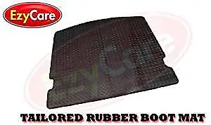 Ford Galaxy (MK 3) 2006 - 2014 Tailored Black RUBBER Boot Rear MAT LINER