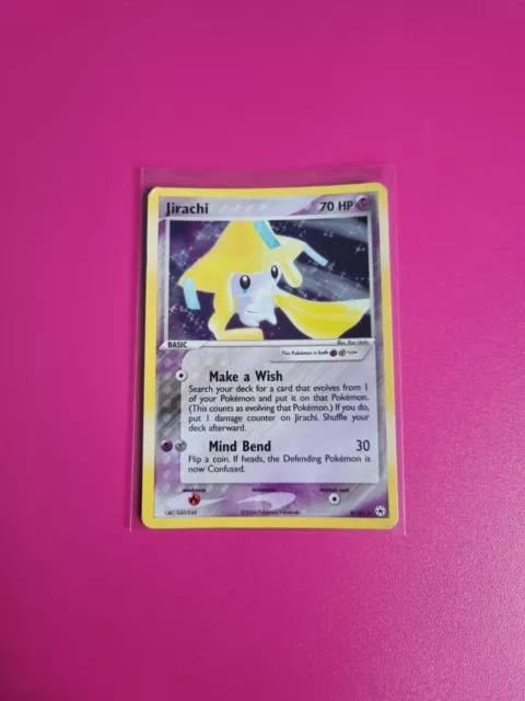 Pokemon Jirachi Holo EX Hidden Legends 8/101 Lightly Played