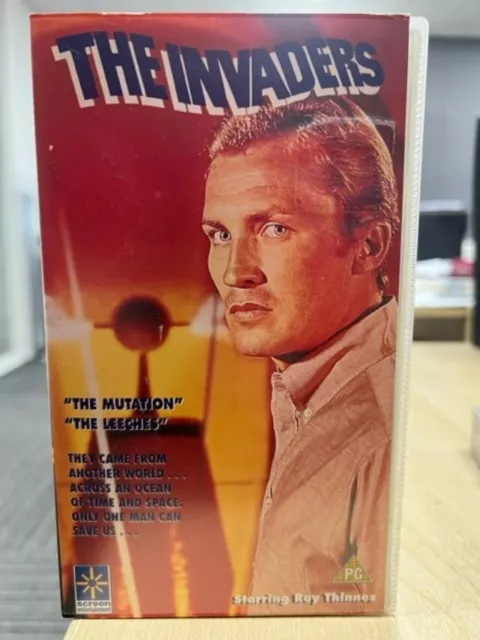 The Invaders Video Vhs Volume 2 The Mutation & The Leeches Roy Thinnes