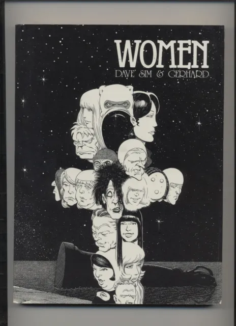Women Book 8 Cerebus First Print Signed - Aardvark - 1994 - TPB