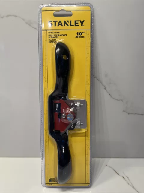 New Stanley #12-951 Curved Flat Base Adjustable Spoke Shave 10 Inch Top Quality