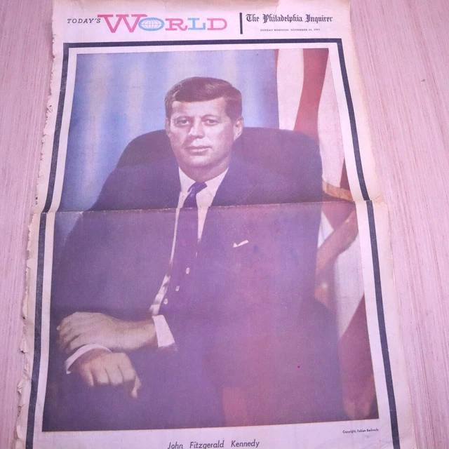 JFK Kennedy Assassination Newspapers November 23rd&24th, 1963 AND Magazines READ