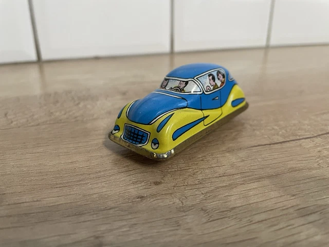 Voiture En Tôle Märklin - Limousine Mécanique 38cm - Jouet Vintage Allemagne - Occasion