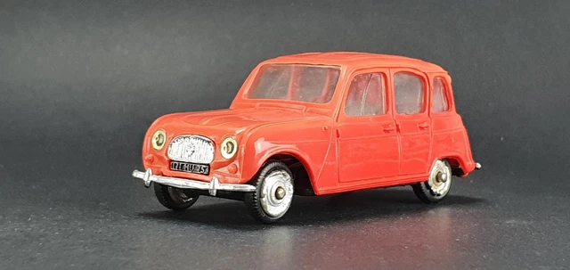 Renault Frégate Grand Pavois Norev – 1/43 – Rouge Toit Beige – Vintage France – Occasion