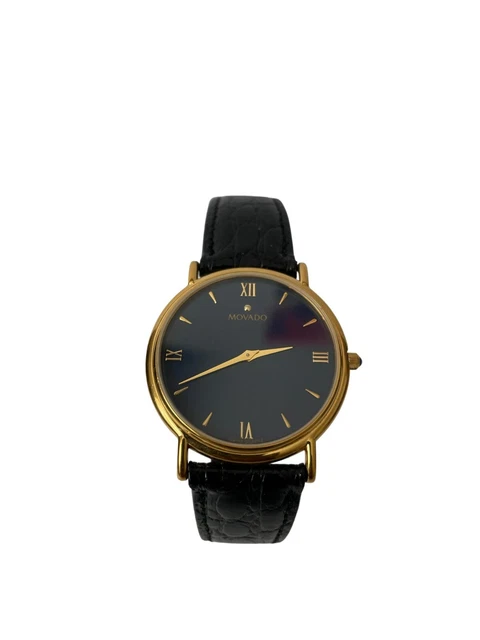 Orologio da polso Movado Museum Classic, oro 33 mm cassa finitura PVD-87.66.885