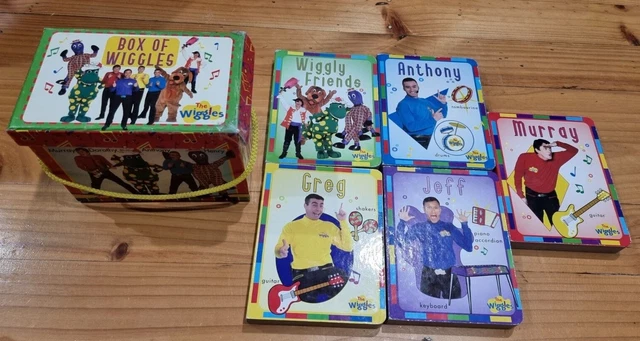 THE WIGGLES A Box of Wiggles Set of 5 Board Books 2005 | ORIGINAL ...
