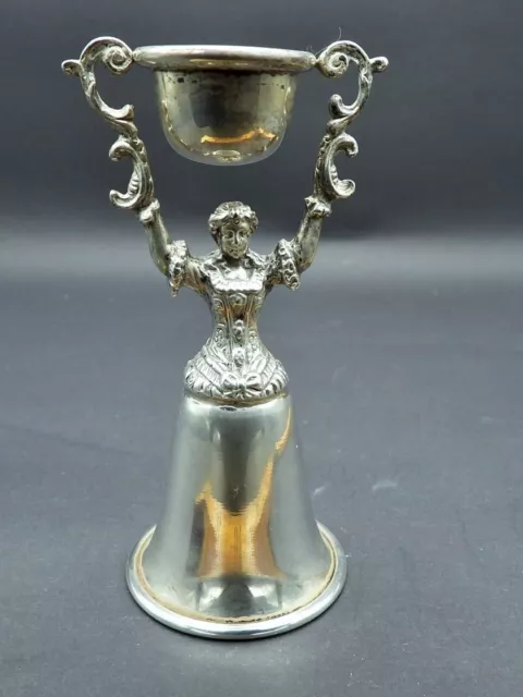 Reed & Barton Sterling Silver Miniature Bell Shaped Wager Wedding Cup 1953 2