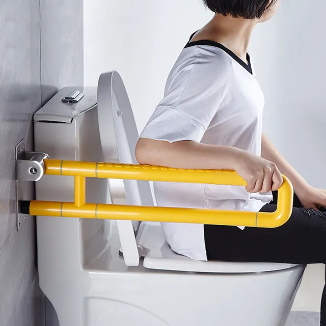 hochklappbar WC Stützklappgriff behindertengerecht Toiletten Stütz-Haltegriff
