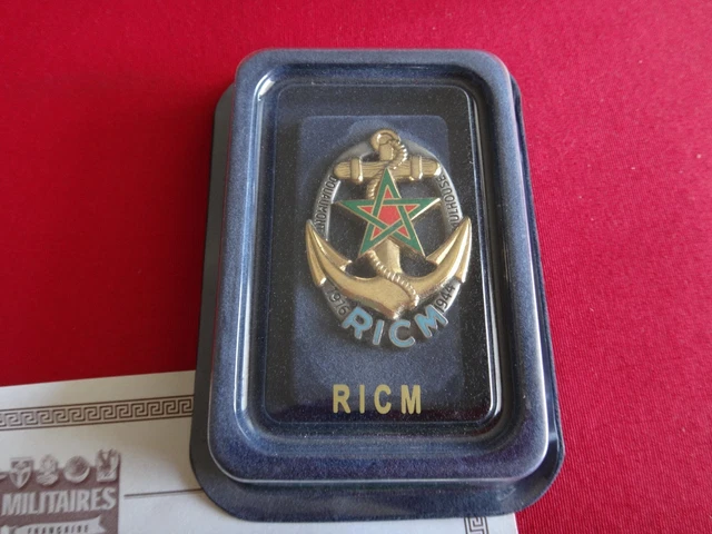 Le Ricm FRANĂAIS MILITAIRE RICM Insignes, Arthus-Bertrand Certificat De ...