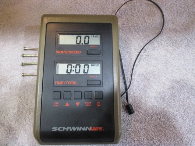 schwinn airdyne monitor not working