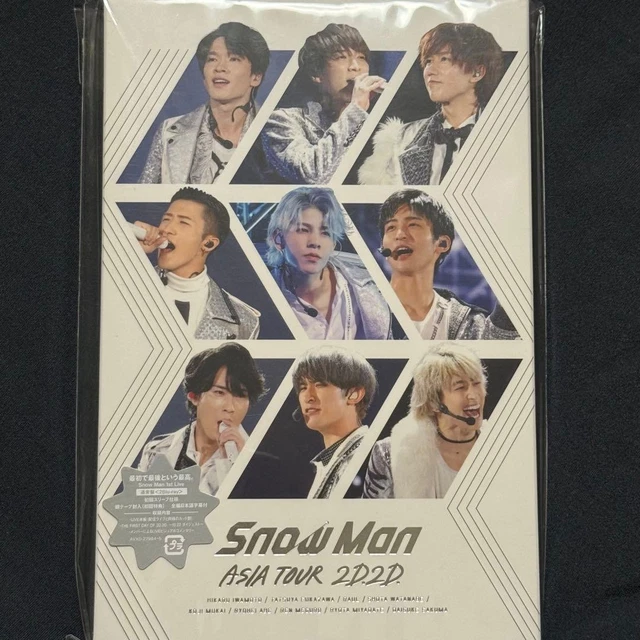 SNOW MAN ASIA Tour 2022 D.D. Blu-ray Japan VF Used with Bonus