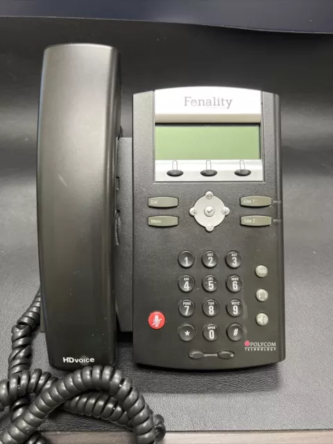 Polycom Fonality SoundPoint IP 335 HD Corded VoIP Phone Office Business System