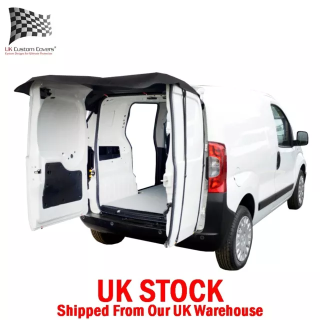 Peugeot Bipper Rear Barn Door Awning Cover Tailored (2008 Onwards) Black 618