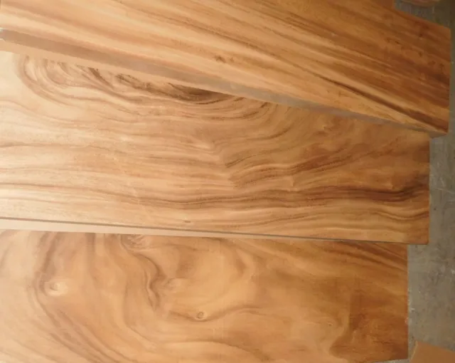 10 board feet of PLANED monkeypod lumber, kiln dried, highly figured