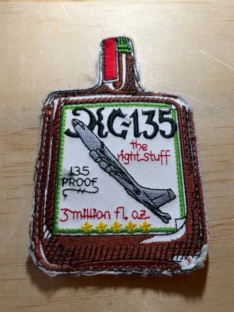 1990s/2000s? US AIR FORCE PATCH-KC-135, The Right Stuff-ORIGINAL STICKY USAF! 1990s/2000s? US AIR FORCE PATCH-KC-135, The Right Stuff-ORIGINAL STICKY USAF!