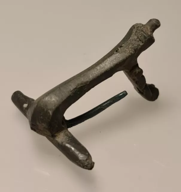 Ancient Roman Bronze Fibula.Very rare!