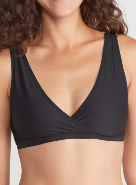 ExOfficio Women's Give-N-Go 2.0 Black Bralette L11636 Size Small